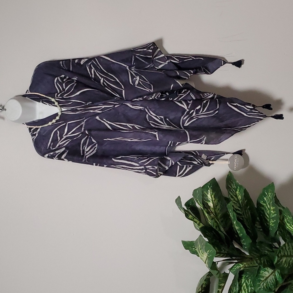 Cover up with tassels NWT, DEMDACO, OS
